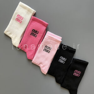 جوراب ساقدار زنانه میو میو